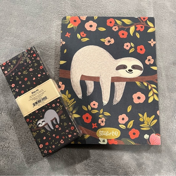 Sloth Notebook Set - Picture 2 of 2